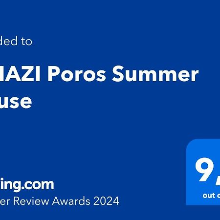 Agiazi Poros Summer House Galatás 외부 사진
