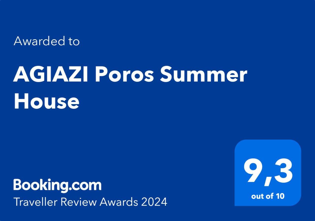 Agiazi Poros Summer House Galatás 외부 사진